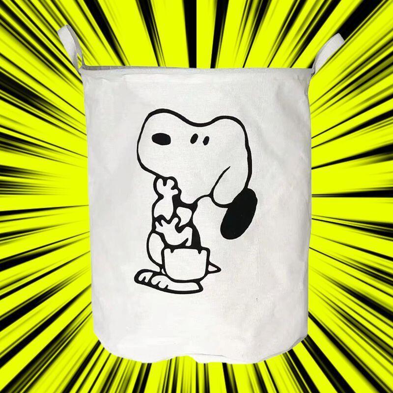 Home Edit Bathroom Storage - Kosz na pranie z bawełny Snoopy,