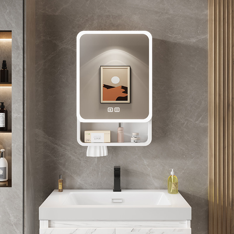 Home Bathroom Organizer - Organizer Lustro Szafka Łazienkowa Półki do