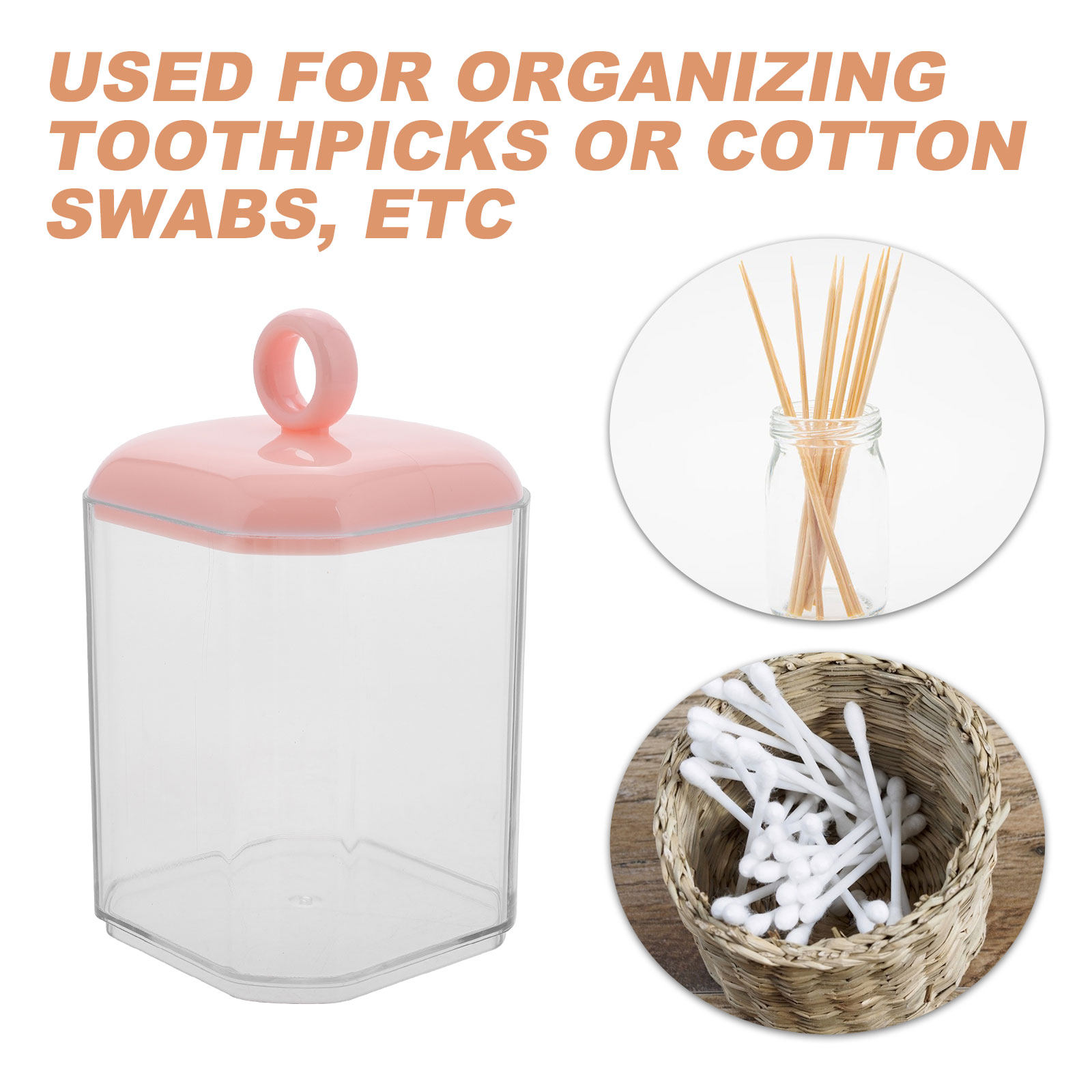 Pudełko do przechowywania waci – Home Essentials Bathroom Storage recenzja i cena