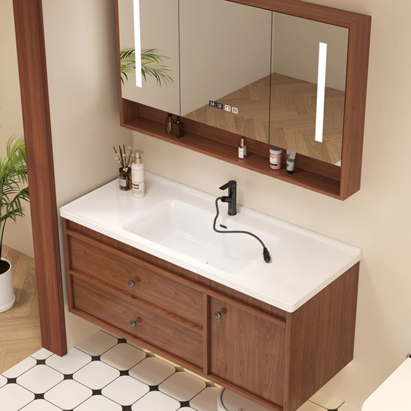 Szafka łazienkowa biała, regał – Home Bathroom Vanity Combo recenzja i cena