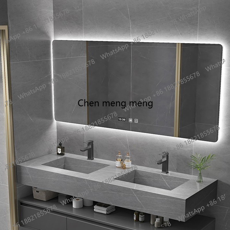 Czarna Półka Oświetlona Szafka – Home Bathroom Vanity Combo recenzja i cena