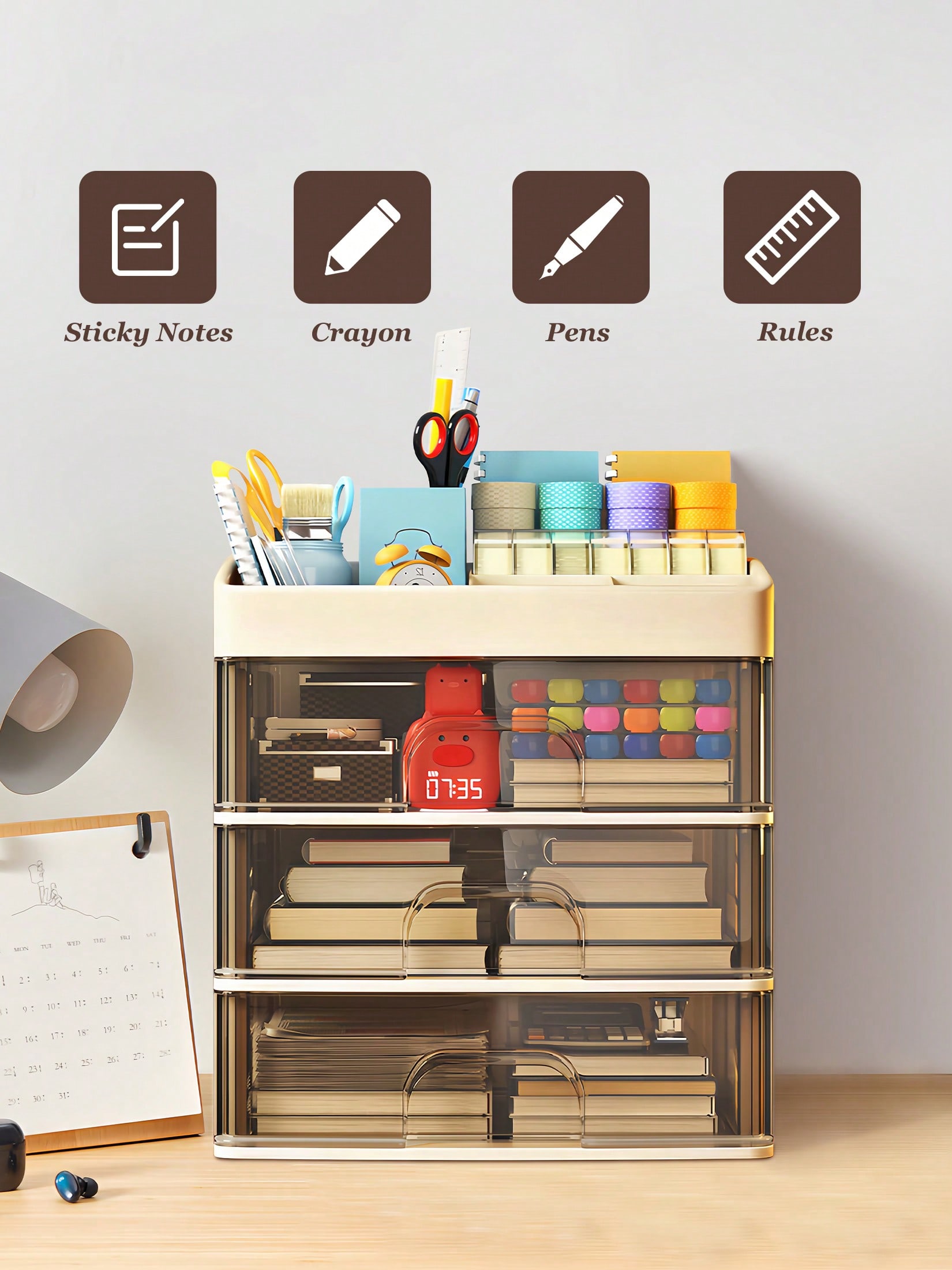 Organizer do kosmetyków, szufl – Home Essentials Bathroom Storage recenzja i cena