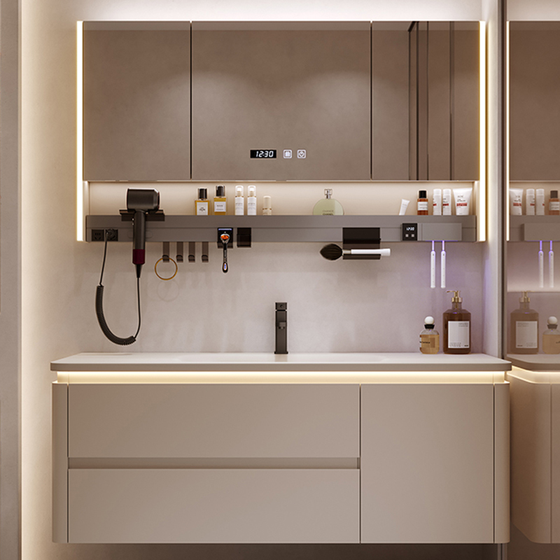 Nowoczesne Proste Szafki Łazie – Home Bathroom Vanity Combo recenzja i cena
