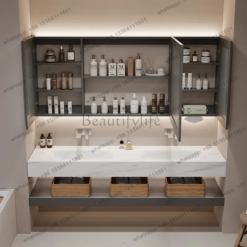 LSSimple Luksusowa Szafka Łazi – Home Bathroom Vanity Combo recenzja i cena